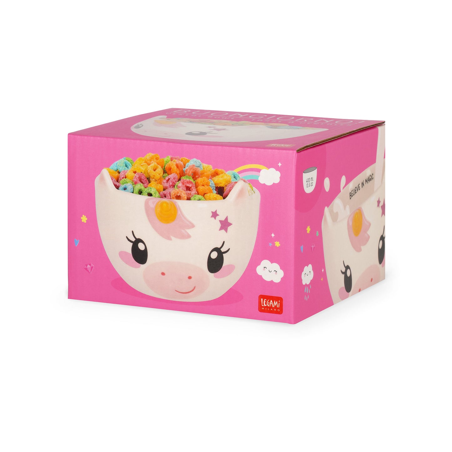 Schale für Cerealien aus Steinzeug - Unicorn - Buongiorno!