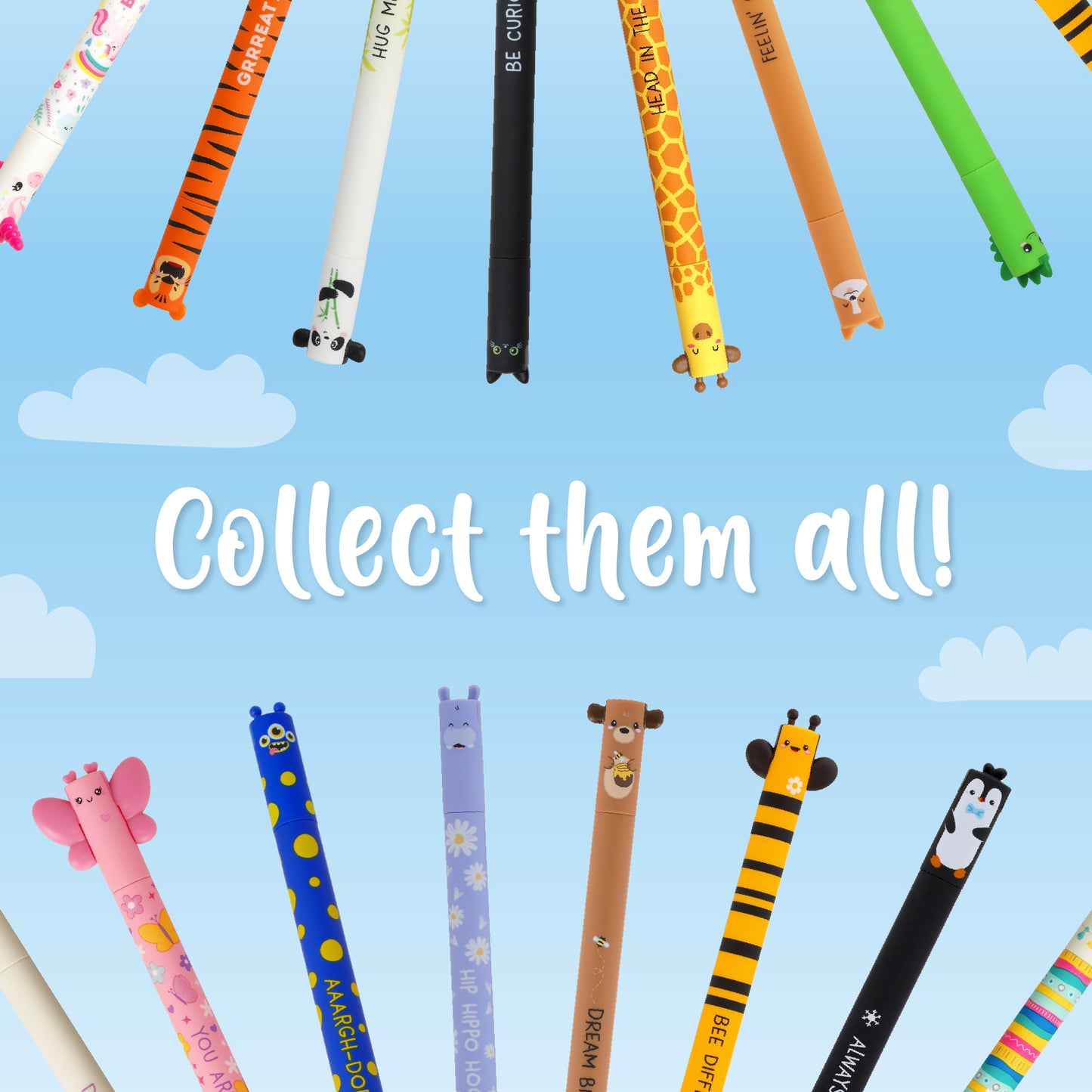 Löschbarer Gelstift Bunny „Don’t Worry Be Hoppy“ - Erasable Pen (Restyle)