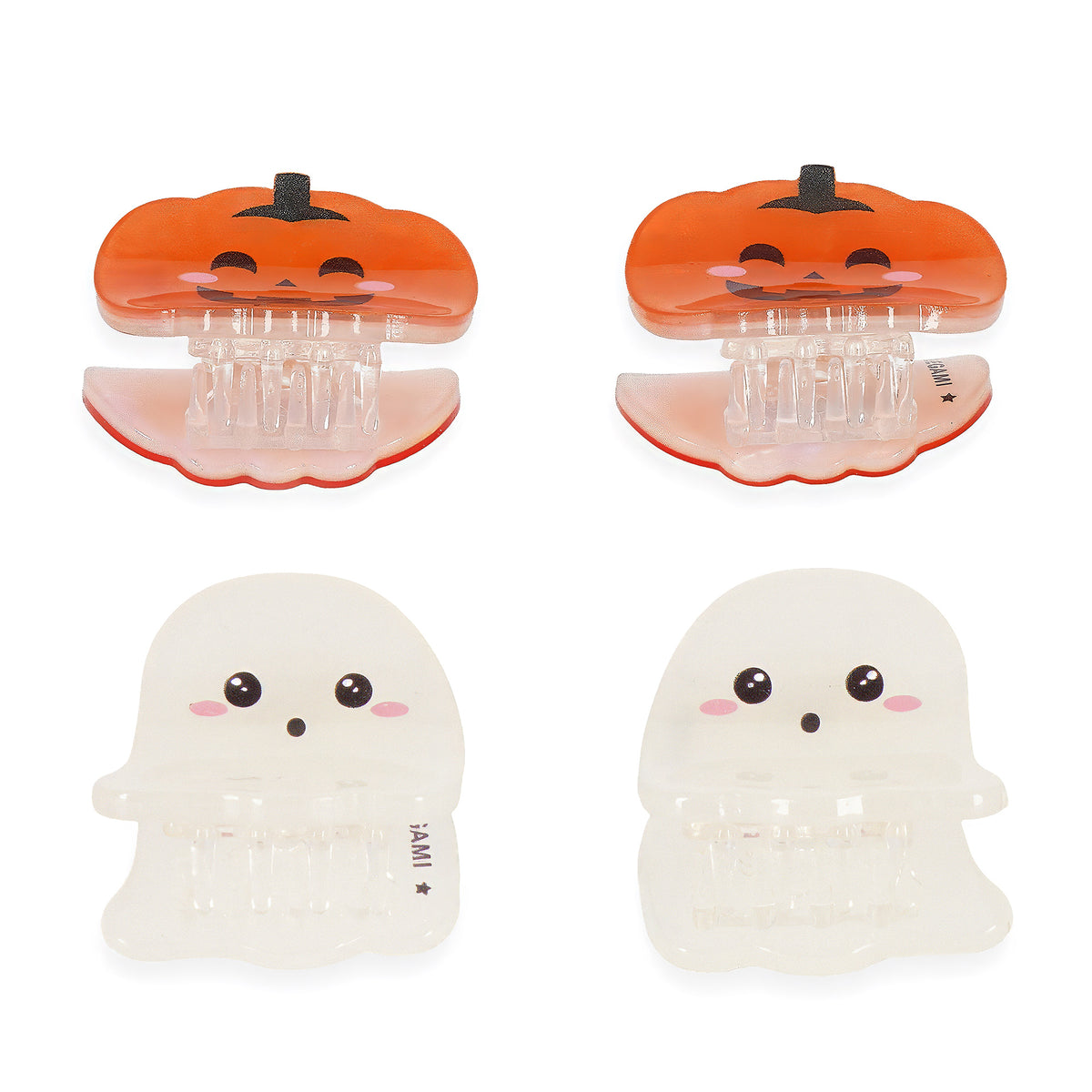 Legami Halloween Set aus 4 Mini-Haarclips - Clip Me Up!