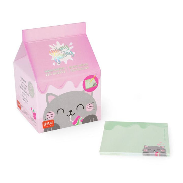 YUMMY YUMMY - MEMO PAD - MEMO SHEETS - KITTY