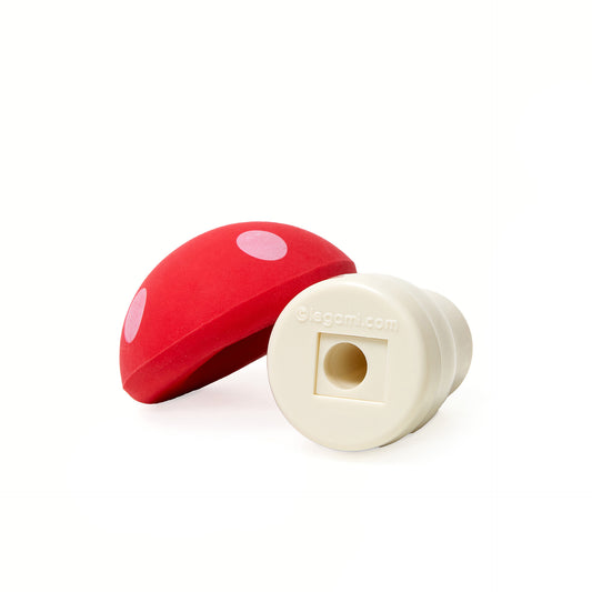 Anspitzer mit Radiergummi - Magic Mushroom