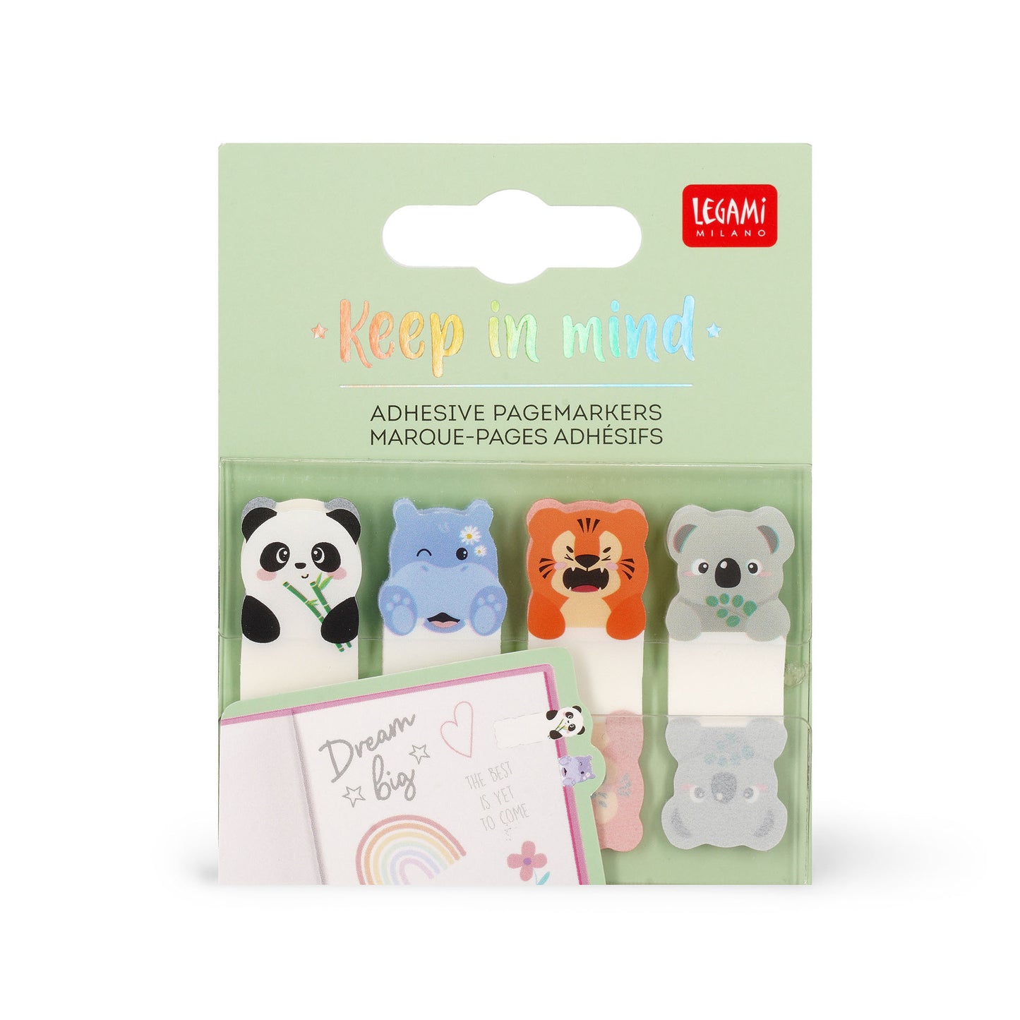 Selbstklebende Seitenmarkierungen Cute Animals - Keep in Mind