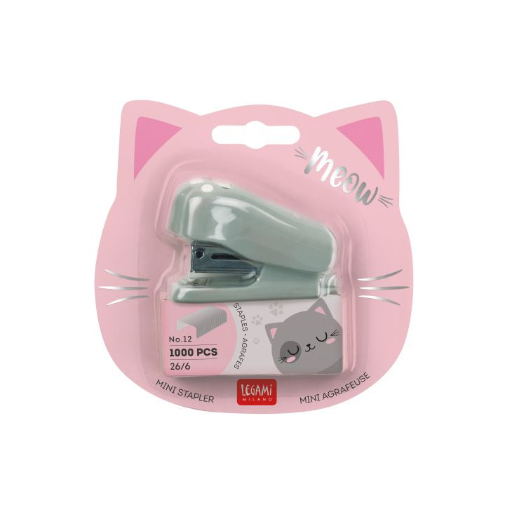MEOW - MINI STAPLER - KITTY