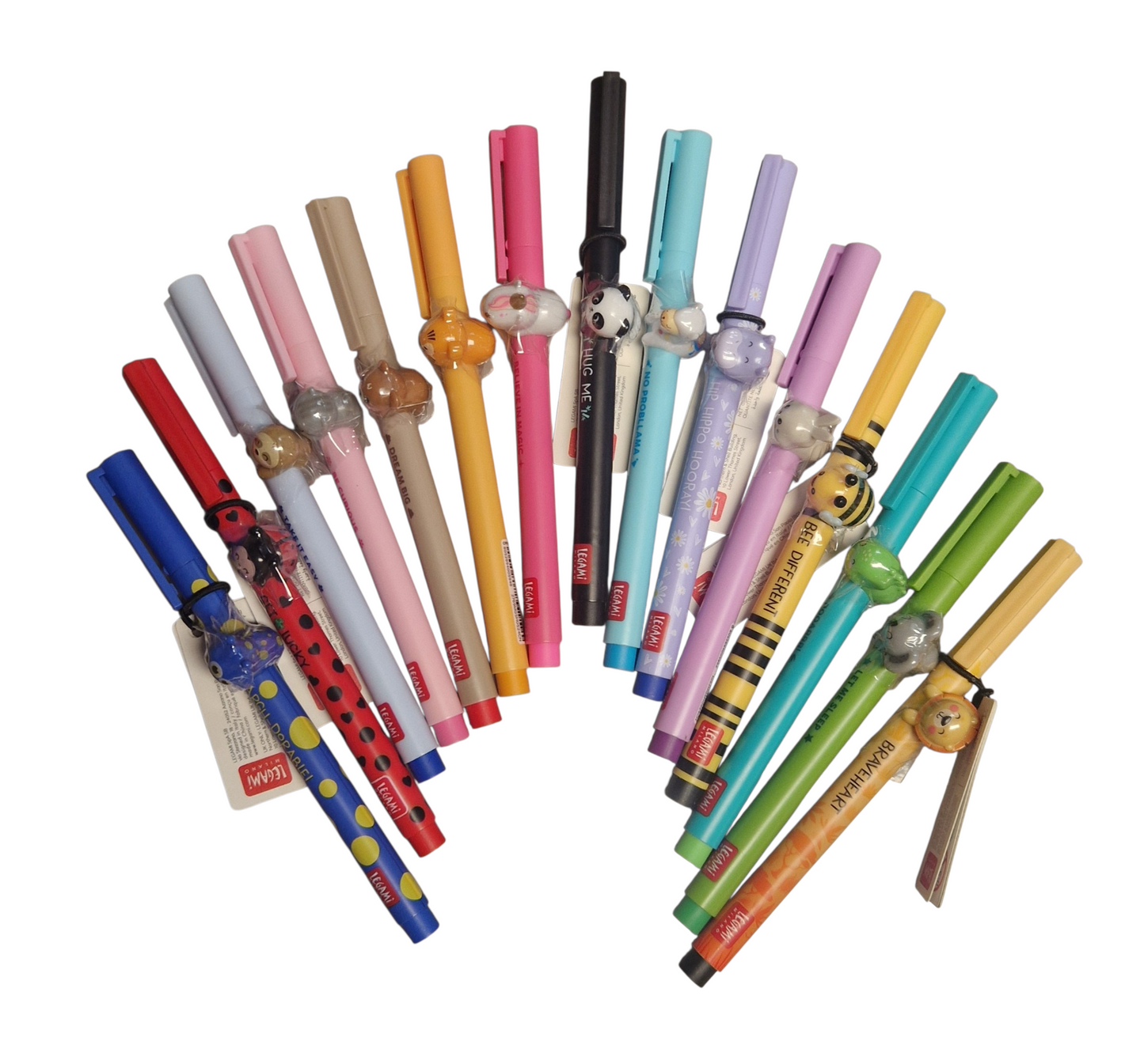Legami Lovely Friends Set mit 15 Gelstiften