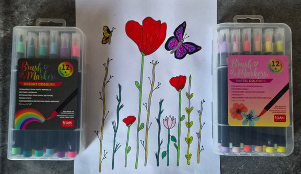 Set Pinselstifte