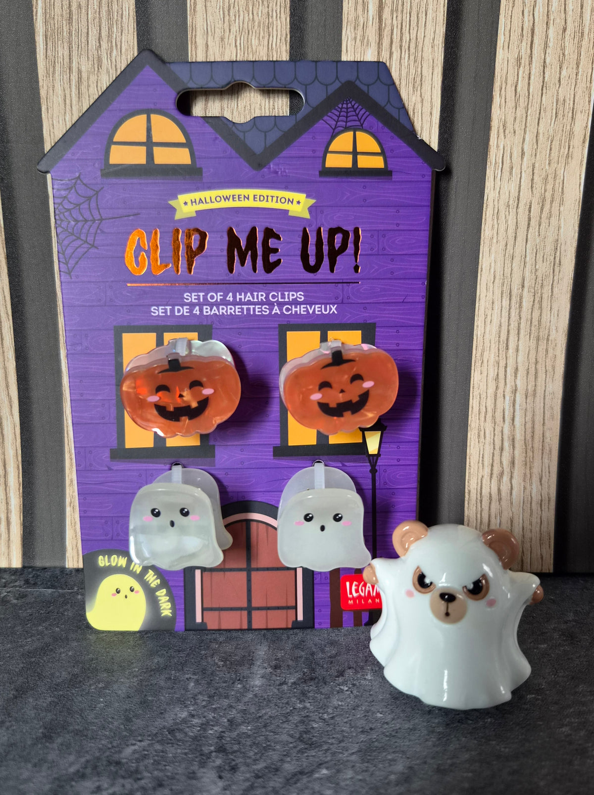 Legami Halloween Lip & Hair Set