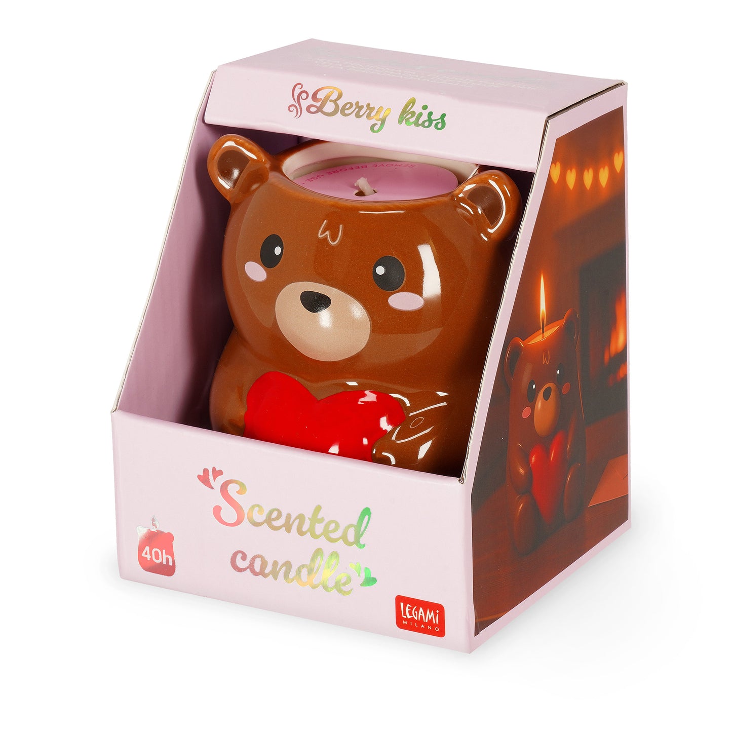 Duftkerze Love Is in the Air - Teddy Bear - Scented Candle