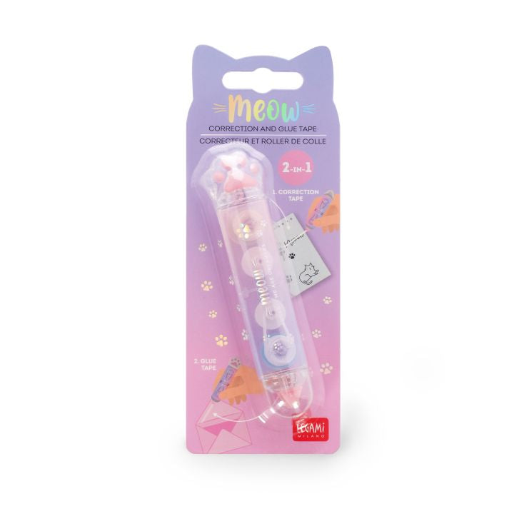 MEOW - CORRECTION AND GLUE TAPE - KITTY