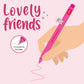 Gelstift mit Deko-Tierchen Unicorn „Believe in magic“ - Lovely Friends