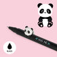 Gelstift mit Deko-Tierchen Panda „Hug me“ - Lovely Friends