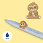 Gelstift mit Deko-Tierchen Sloth „Take It Easy“ - Lovely Friends (Restyle)