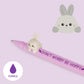 Gelstift mit Deko-Tierchen Bunny „Don’t Worry Be Hoppy“ - Lovely Friends (Restyle)
