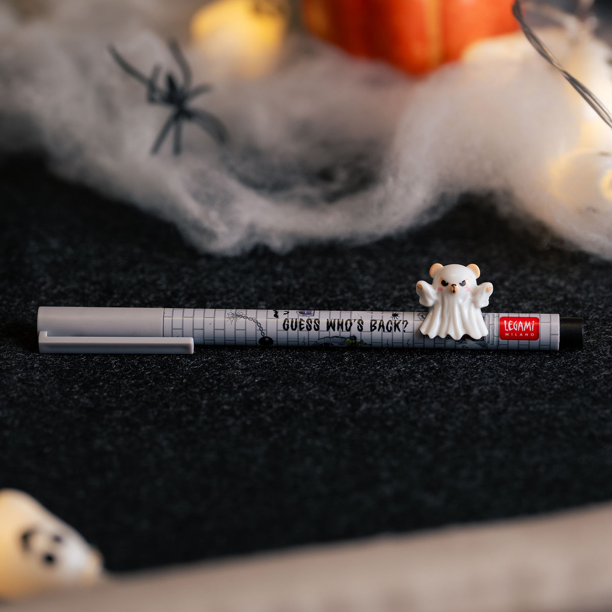 Legami Set mit 2 Gelstiften mit Deko-Figur - Lovely Friends - Spooky Party