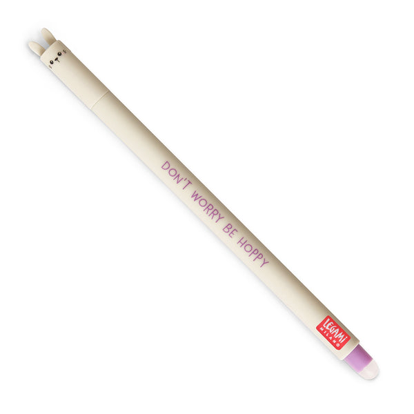 Löschbarer Gelstift Bunny „Don’t Worry Be Hoppy“ - Erasable Pen