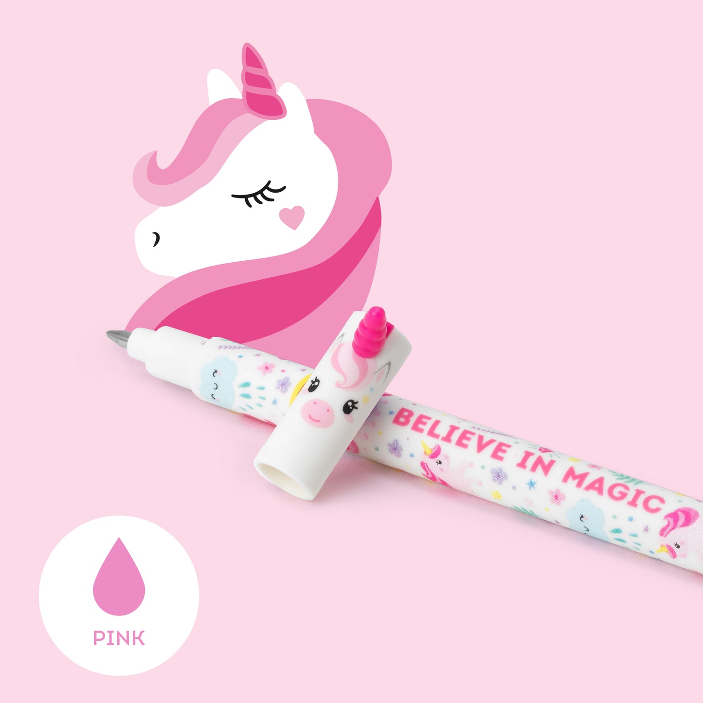 Löschbarer Gelstift Unicorn „Believe In Magic“ - Erasable Pen