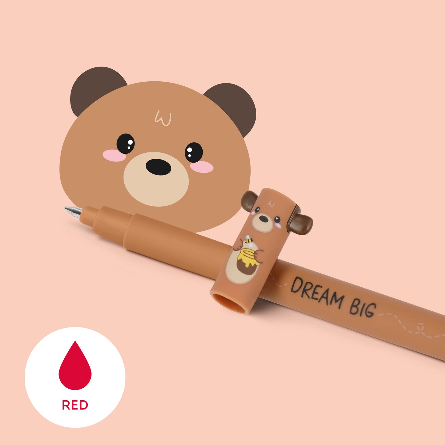 Löschbarer Gelstift Teddy Bear „Dream Big“ - Erasable Pen