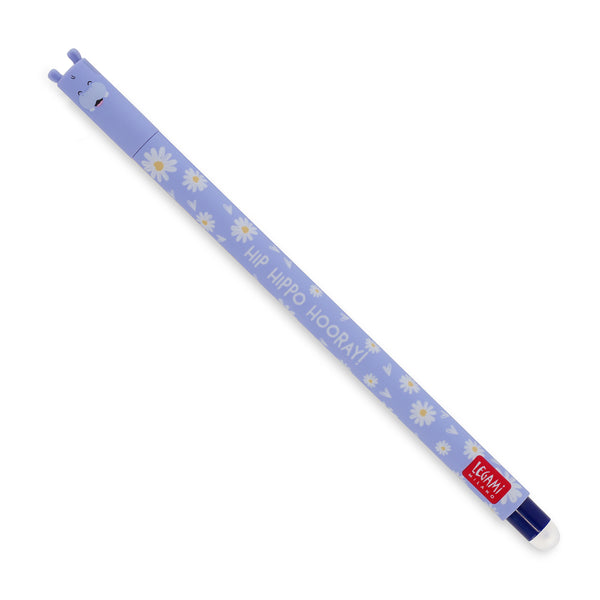 Löschbarer Gelstift Hippo „Hip Hippo Hooray!“ - Erasable Pen
