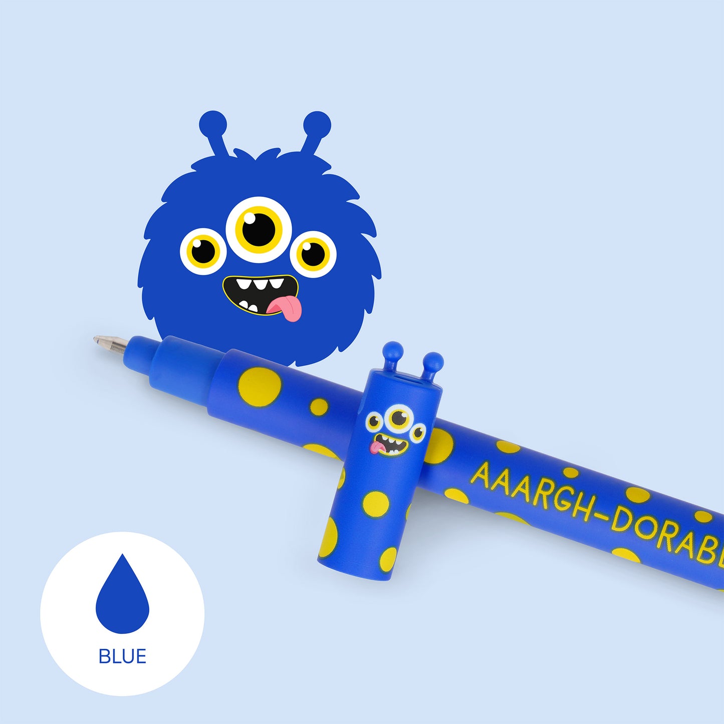 Löschbarer Gelstift - Monster - Erasable Pen