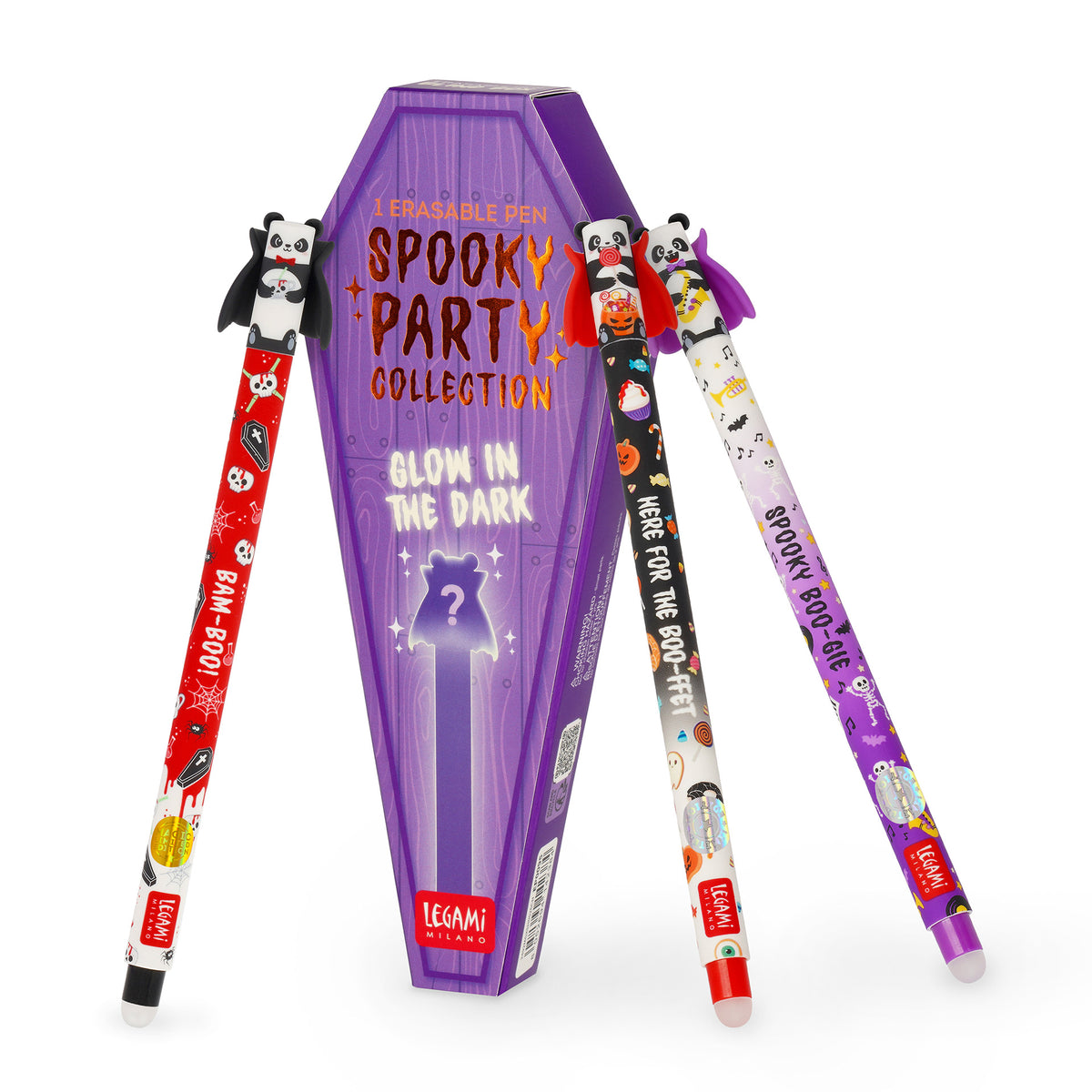 Legami Halloween Radierbarer Gelstift "Spooky Party" - Erasable Pen Blind Box max. Bestellmenge 3