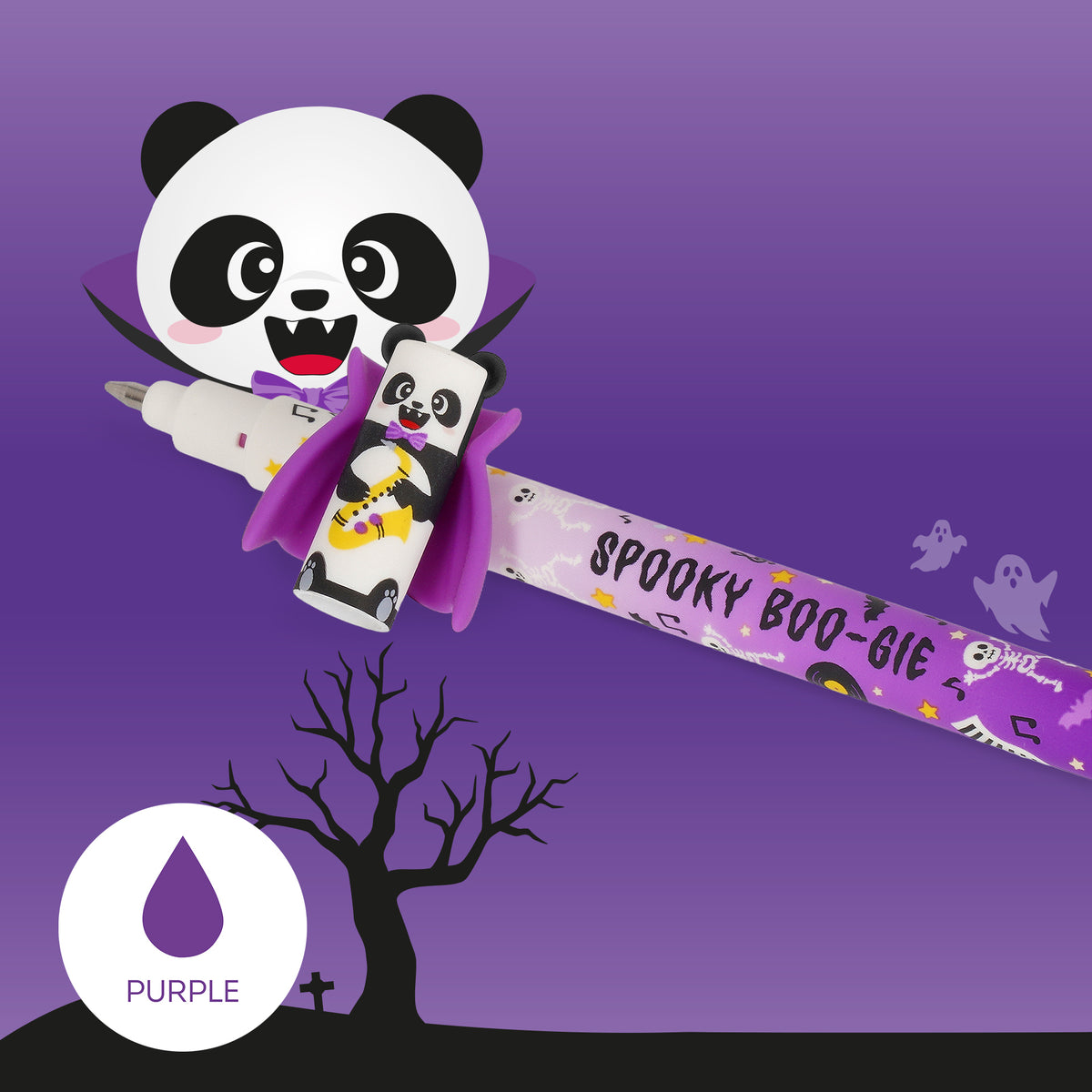 Legami Halloween Radierbarer Gelstift "Spooky Party" - Erasable Pen Blind Box max. Bestellmenge 3