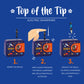 Legami Elektrischer Anspitzer - Top of the Tip - Space