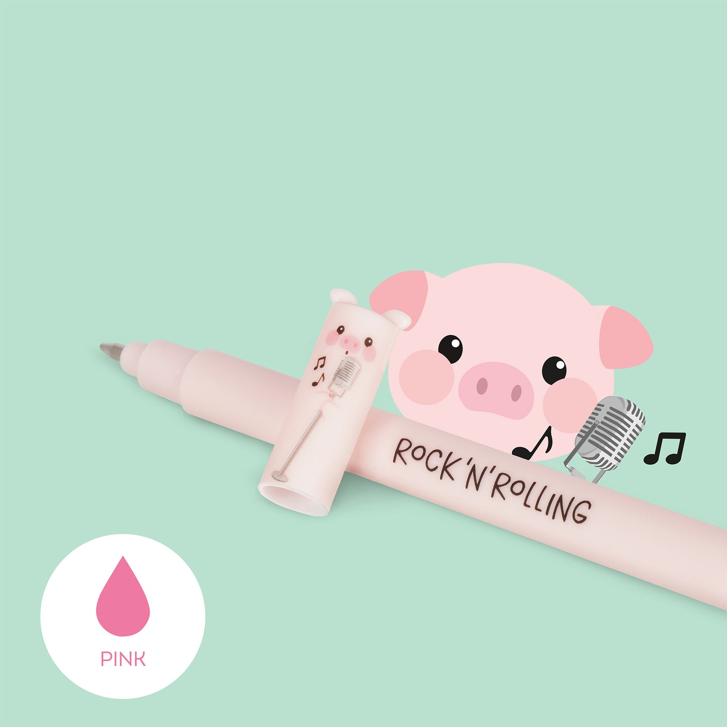 Set mit 4 Löschbaren Gelstiften - Erasable Pen - Farm Sweet Farm- max. 3 Bestellmenge (2026))