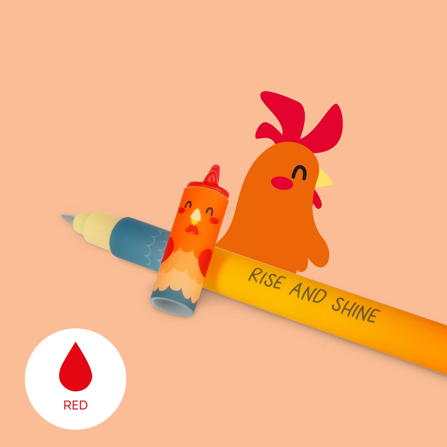 Set mit 4 Löschbaren Gelstiften - Erasable Pen - Farm Sweet Farm- max. 3 Bestellmenge (2026))