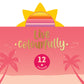 Set mit 12 Buntstiften Sunset Palette - Live Colourfully