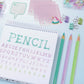 Set mit 12 Buntstiften Ocean Palette - Live Colourfully