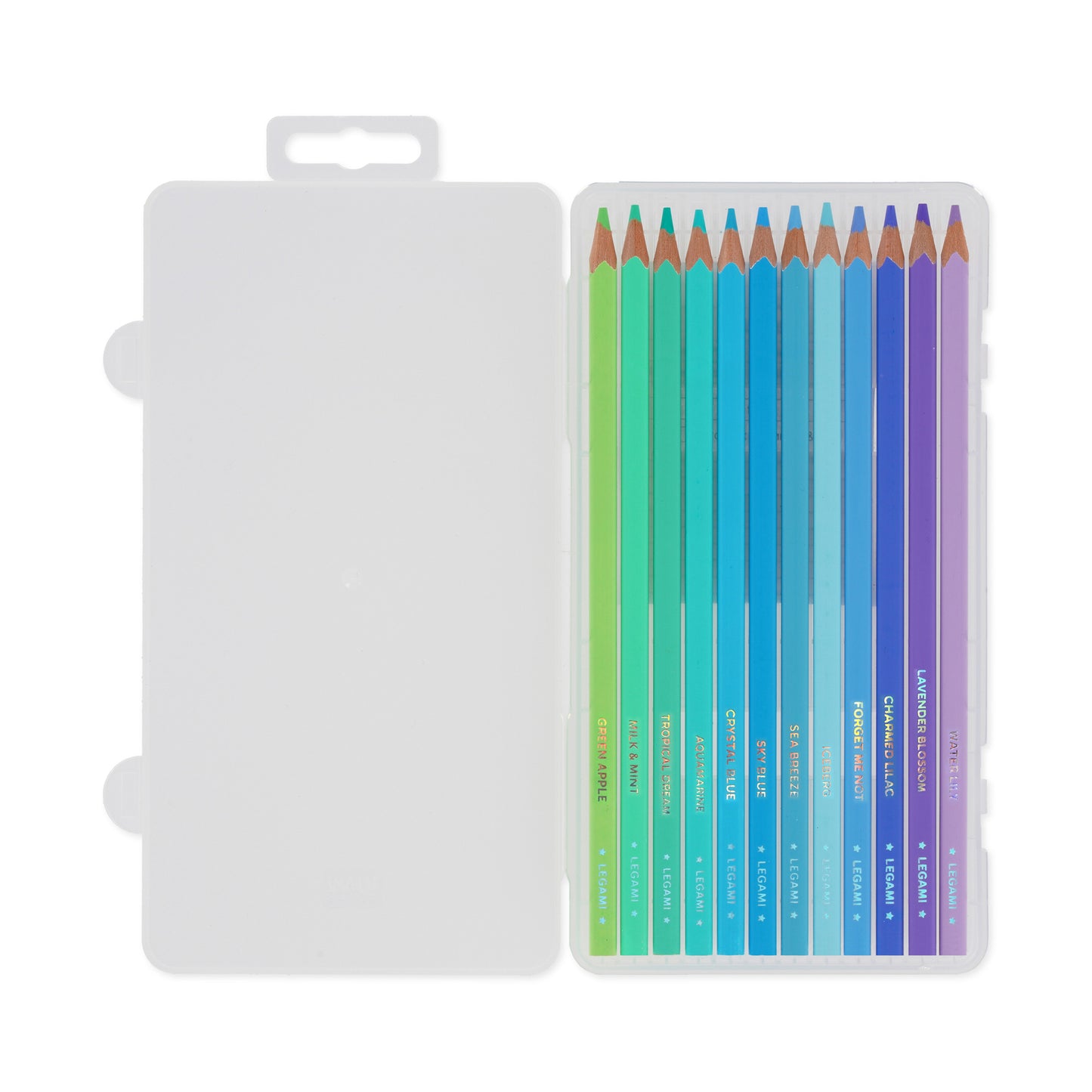 Set mit 12 Buntstiften Ocean Palette - Live Colourfully