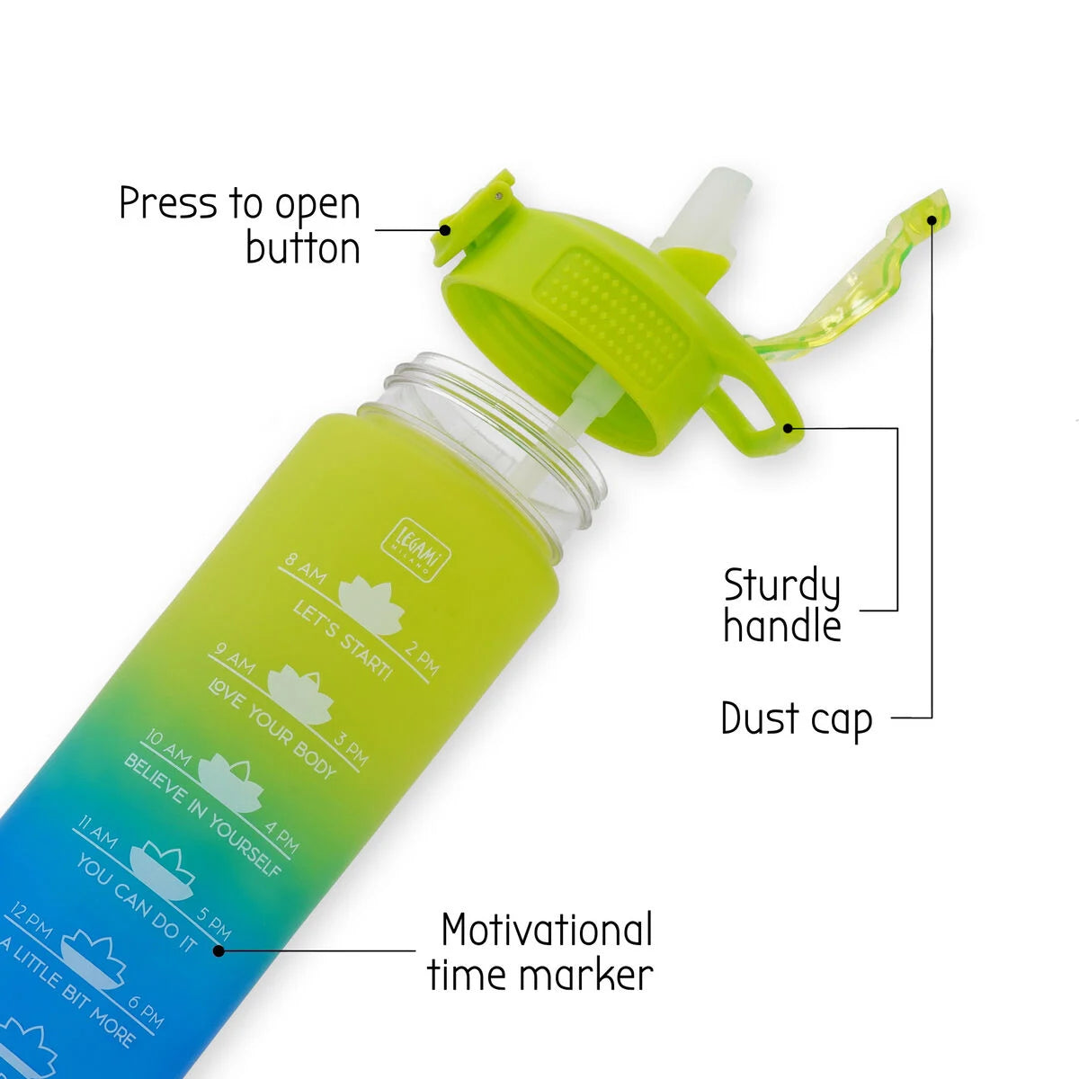 Motivations-Trinkflasche - Energy Boost - Love Yourself