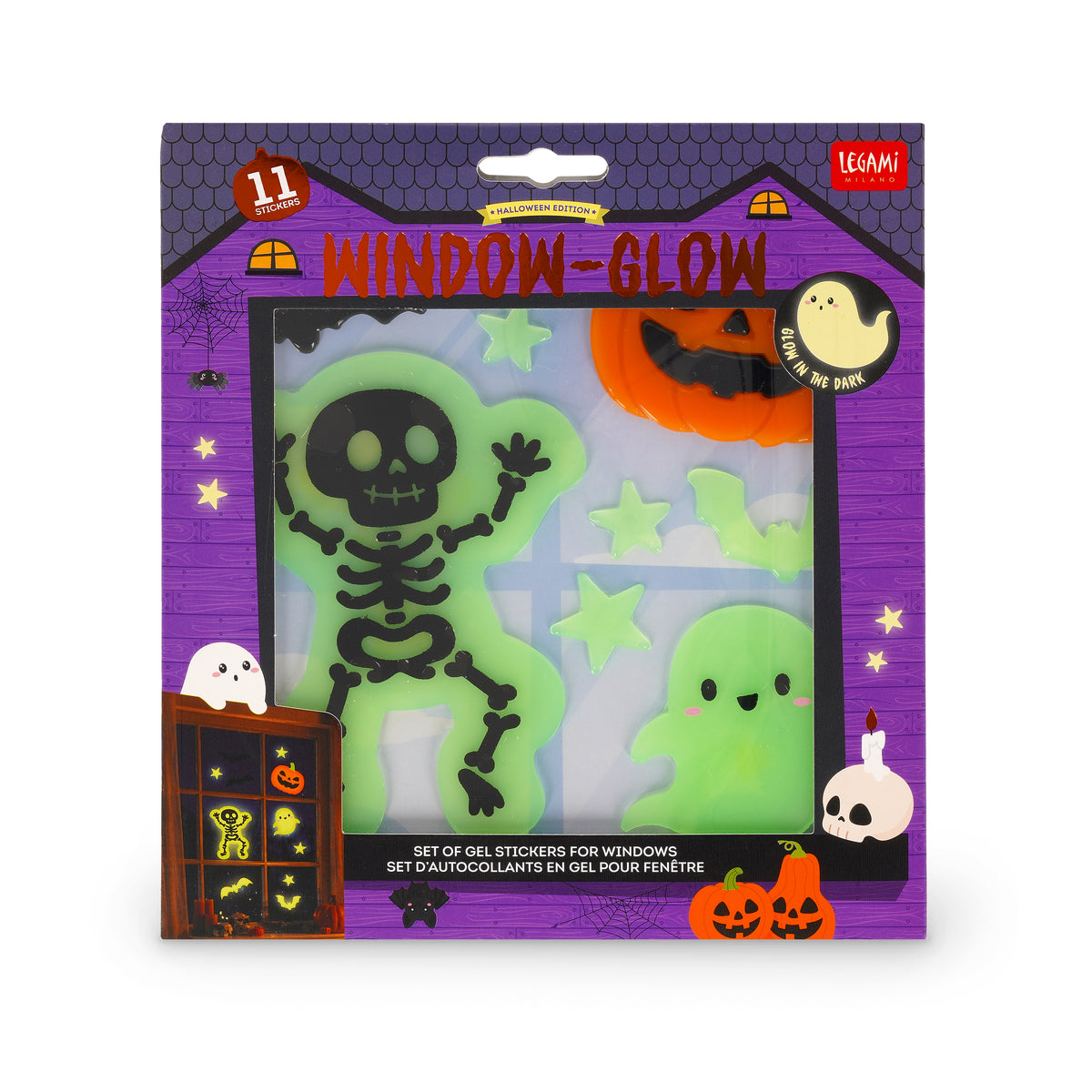Legami Halloween Fenster Deko Bundle