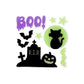 Legami Halloween Fenster Deko Bundle