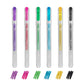 6er-Set aus glitzernden Mini-Gelstiften - Shine Like a Diamond