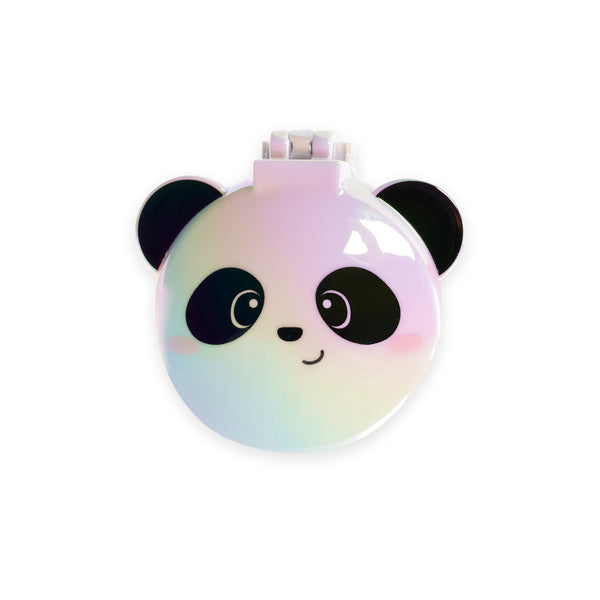 Haarbürste mit Spiegel Panda - Nice Hair