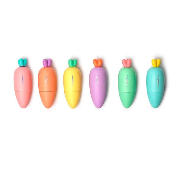 Mini Highlighter Set of 6 - Carrate Team