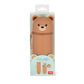 KAWAII - 2-IN-1 SILICONE PENCIL CASE - TEDDY BEAR