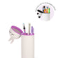 2-in-1-Federmäppchen aus Silikon Bunny „Don’t Worry Be Hoppy“