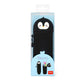 KAWAII - 2-IN-1 SILICONE PENCIL CASE - PENGUIN