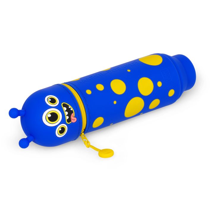 KAWAII - 2-IN-1 SILICONE PENCIL CASE - MONSTER