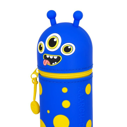 KAWAII - 2-IN-1 SILICONE PENCIL CASE - MONSTER
