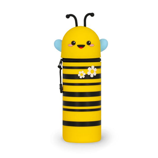 KAWAII - 2-IN-1 SILICONE PENCIL CASE - BEE