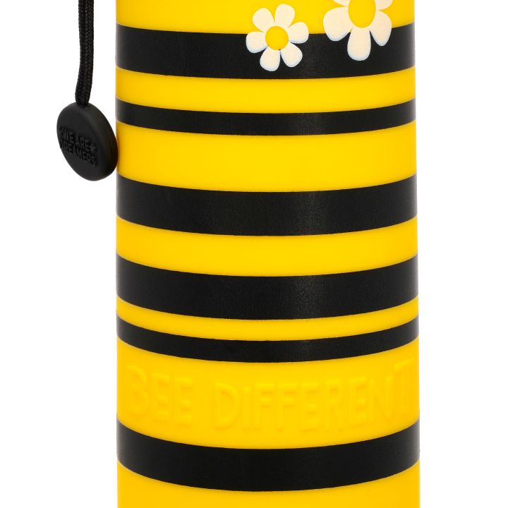 KAWAII - 2-IN-1 SILICONE PENCIL CASE - BEE