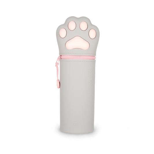 2-in-1 Silicone Pencil Case Kitty Paw
