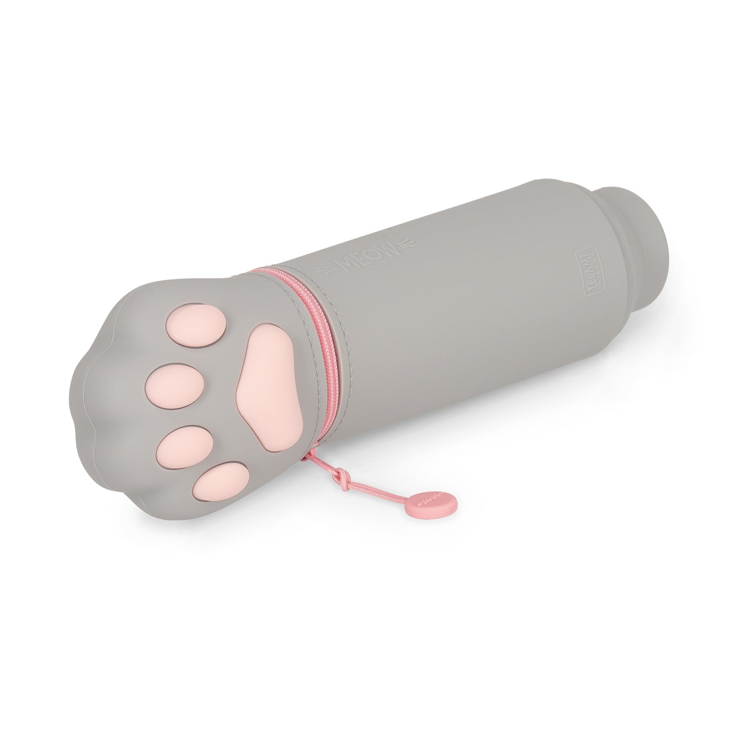 2-in-1-Federmäppchen aus Silikon Kitty Paw