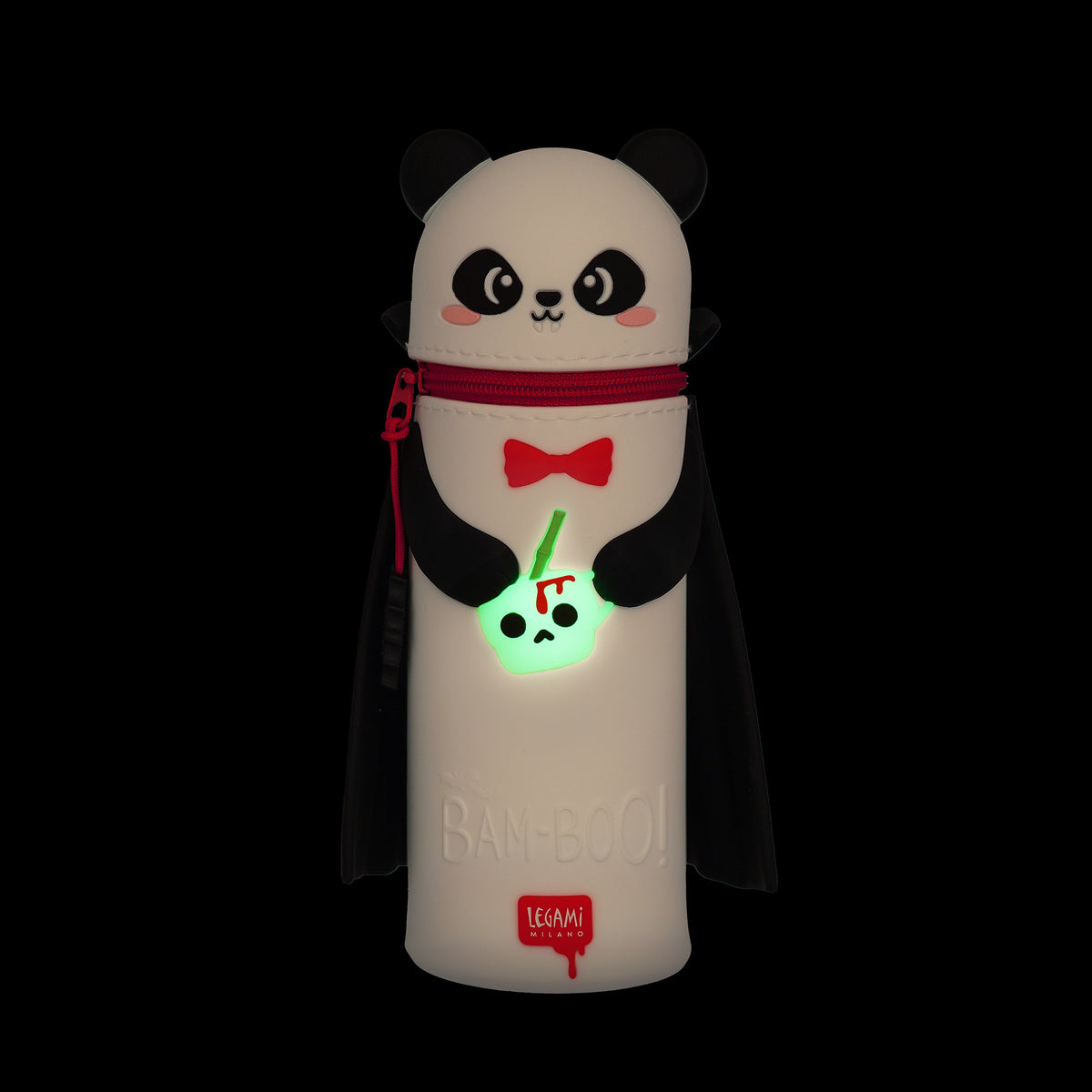 Legami 2-in-1-Federmäppchen aus Silikon Panda „Bam-Boo“ - Kawaii