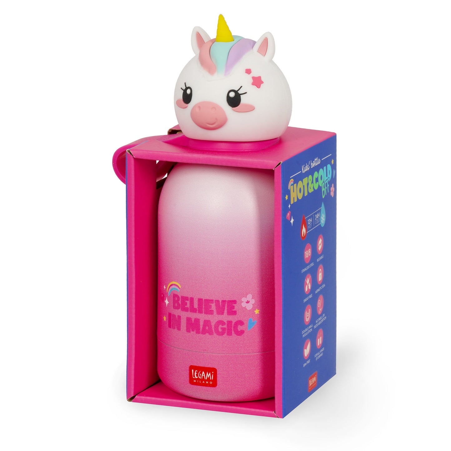 Thermosflasche für Kinder - Unicorn - Hot&Cold BFF