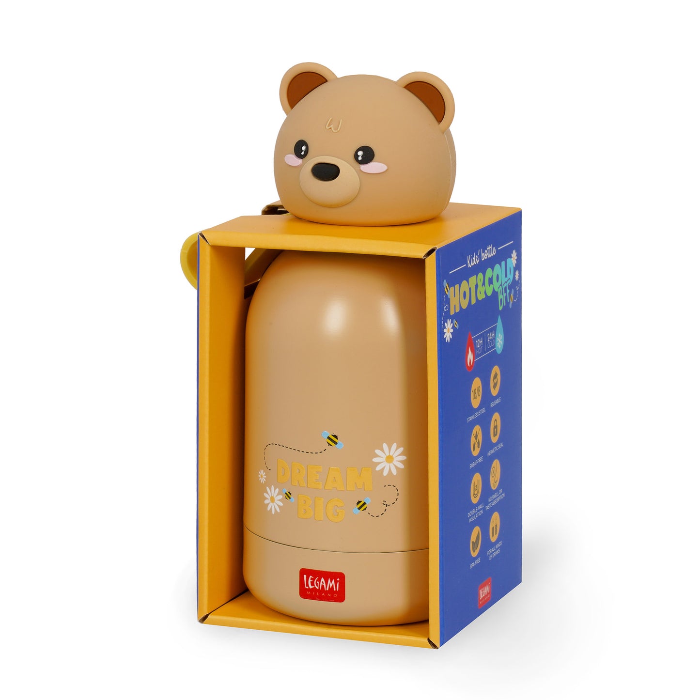 Thermosflasche für Kinder - Teddy Bear - Hot&Cold BFF