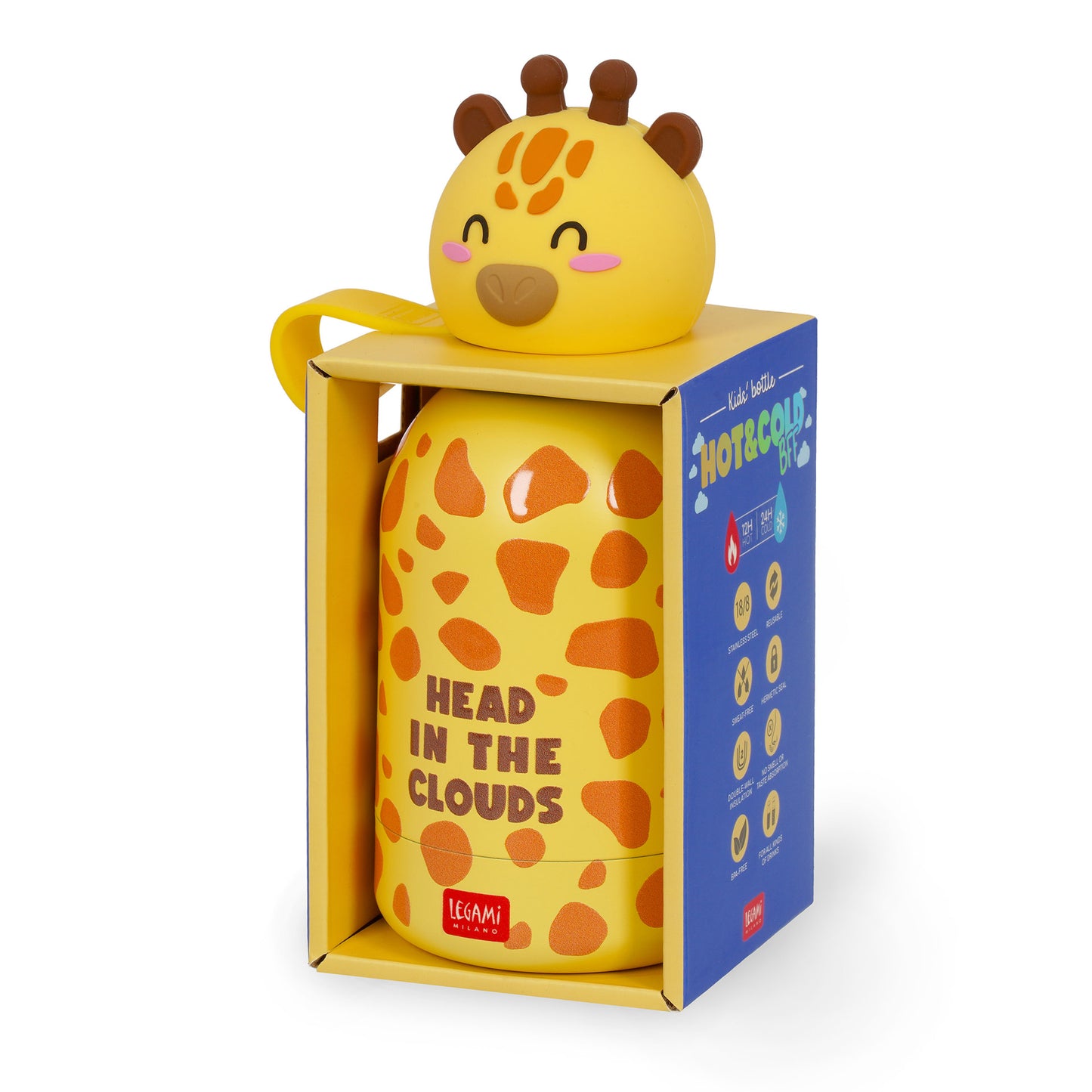 Thermosflasche für Kinder - Giraffe - Hot&Cold BFF