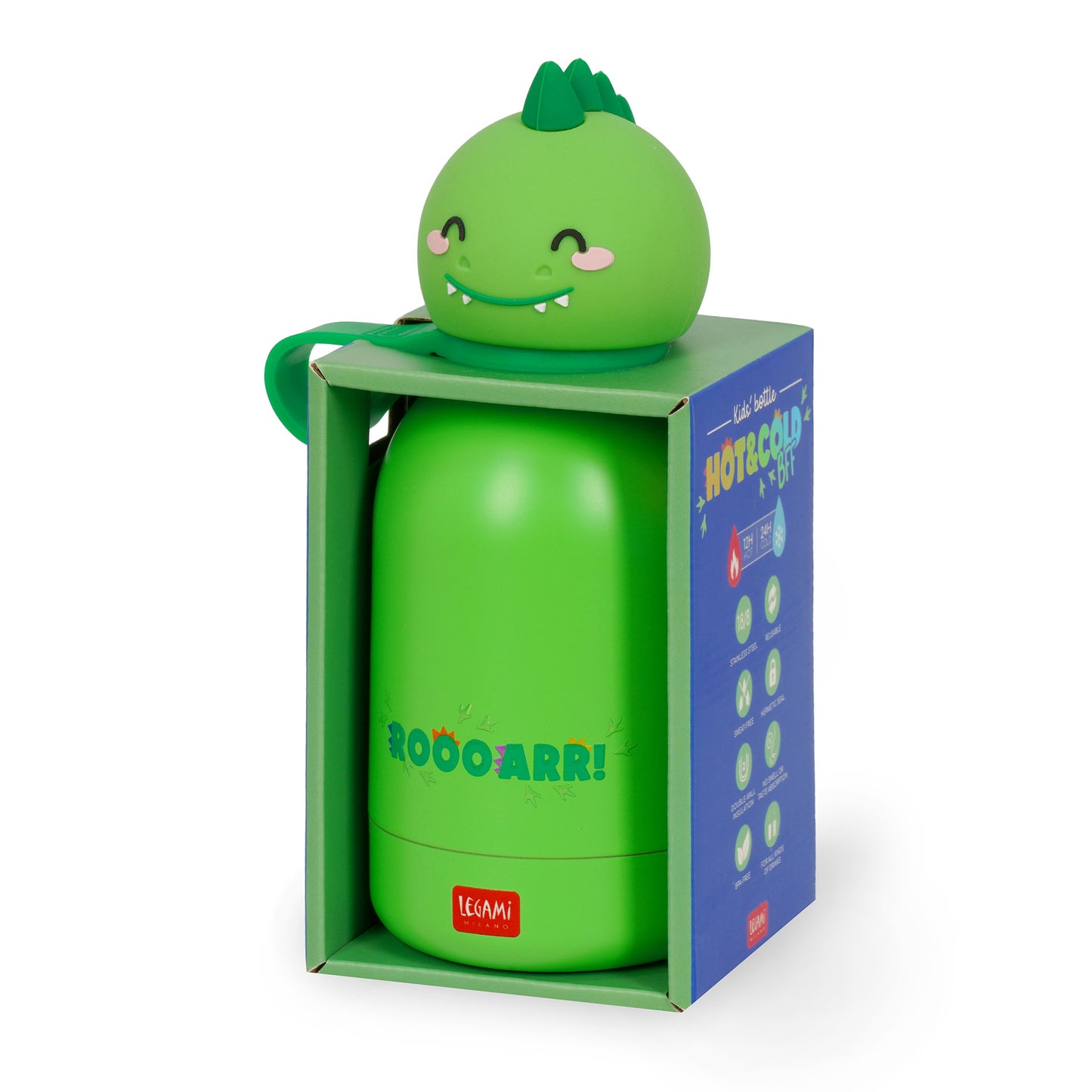 Thermosflasche für Kinder - Dino - Hot&Cold BFF